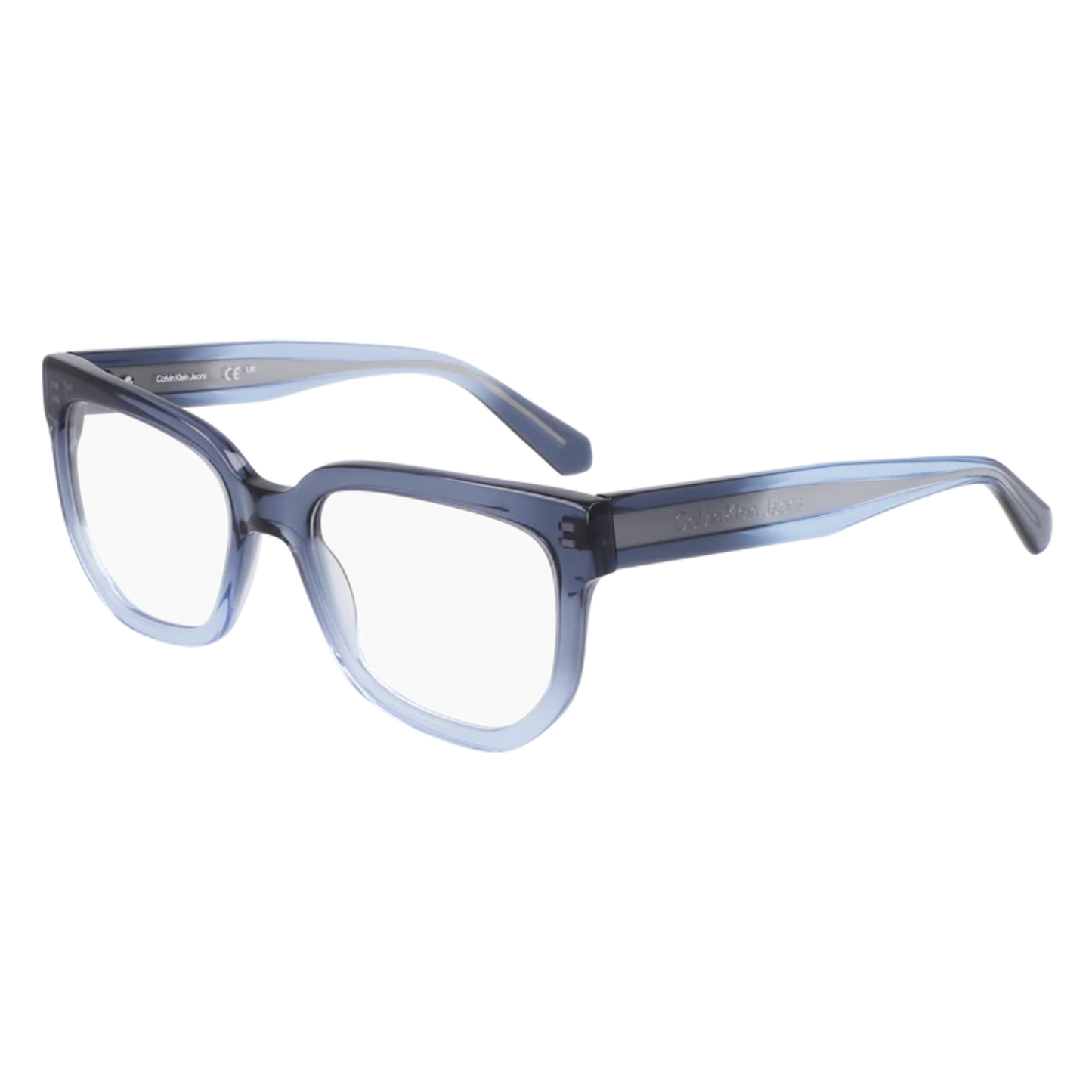 Calvin Klein CKJ24615 unisex square full-rim optical frame with premium craftsmanship and contemporary styling. Angle View  