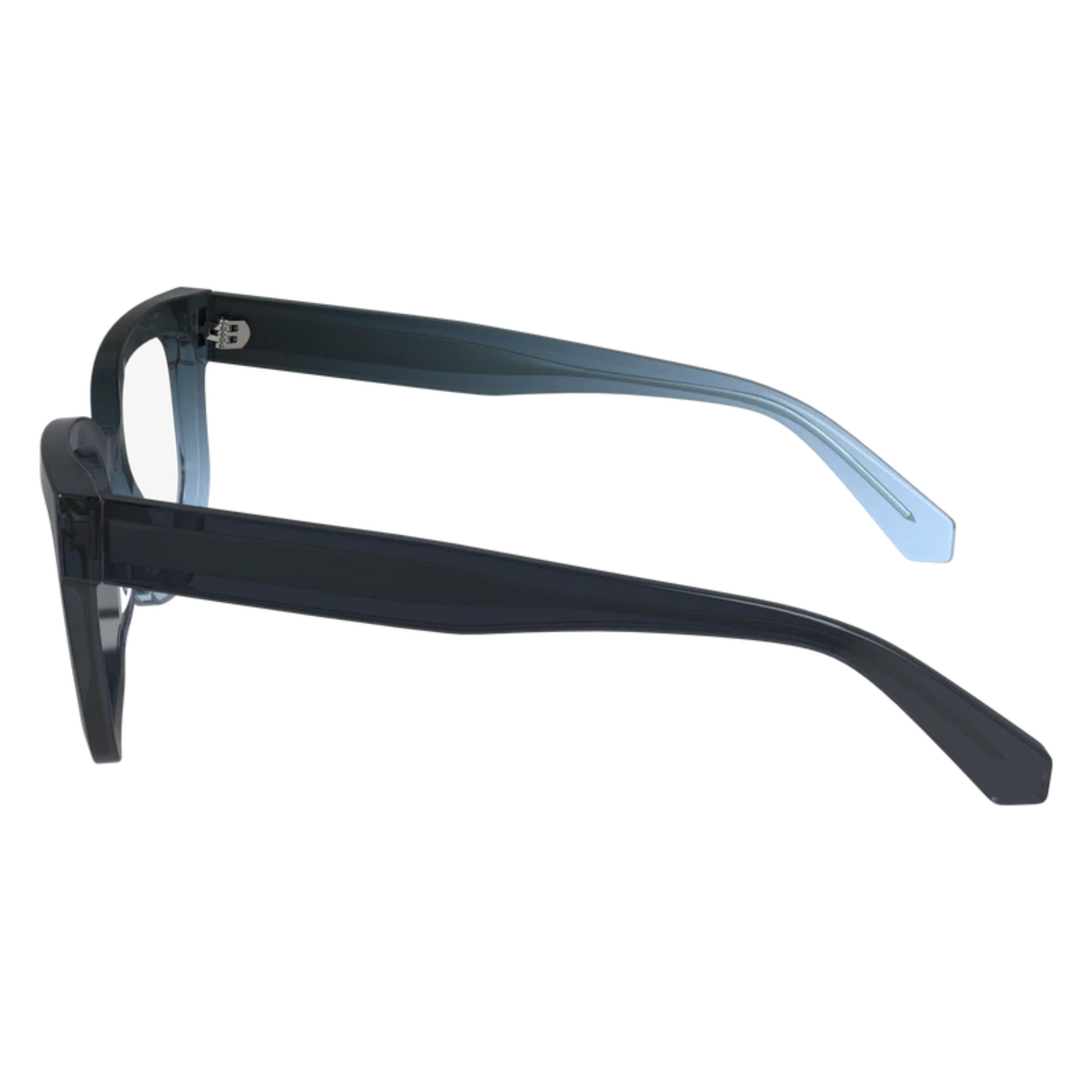 Calvin Klein CKJ24615 unisex square full-rim optical frame with premium craftsmanship and contemporary styling. Side View  