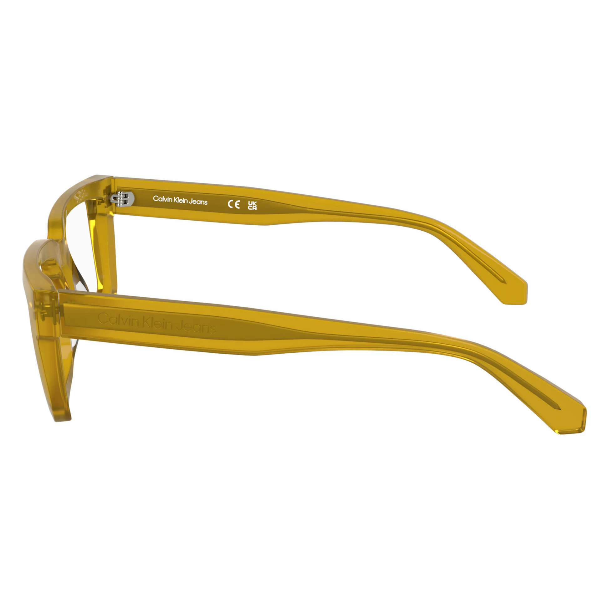 Calvin Klein CKJ24616 unisex rectangle optical frame with lightweight full-rim design and premium craftsmanship. Side View 