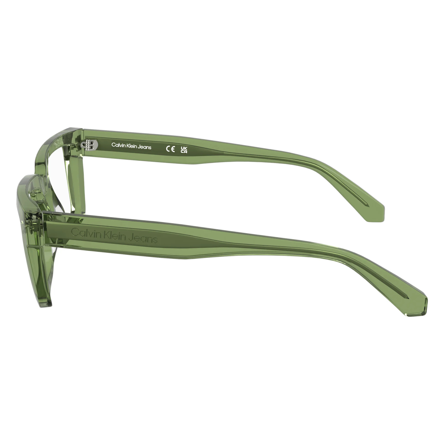 Calvin Klein CKJ24616 unisex rectangle optical frame with lightweight full-rim design and premium craftsmanship. Side View 