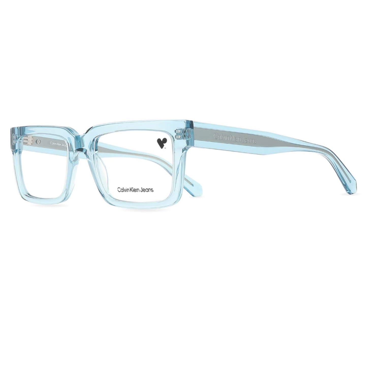 Calvin Klein CKJ24616 unisex rectangle optical frame with lightweight full-rim design and premium craftsmanship. Angle View 