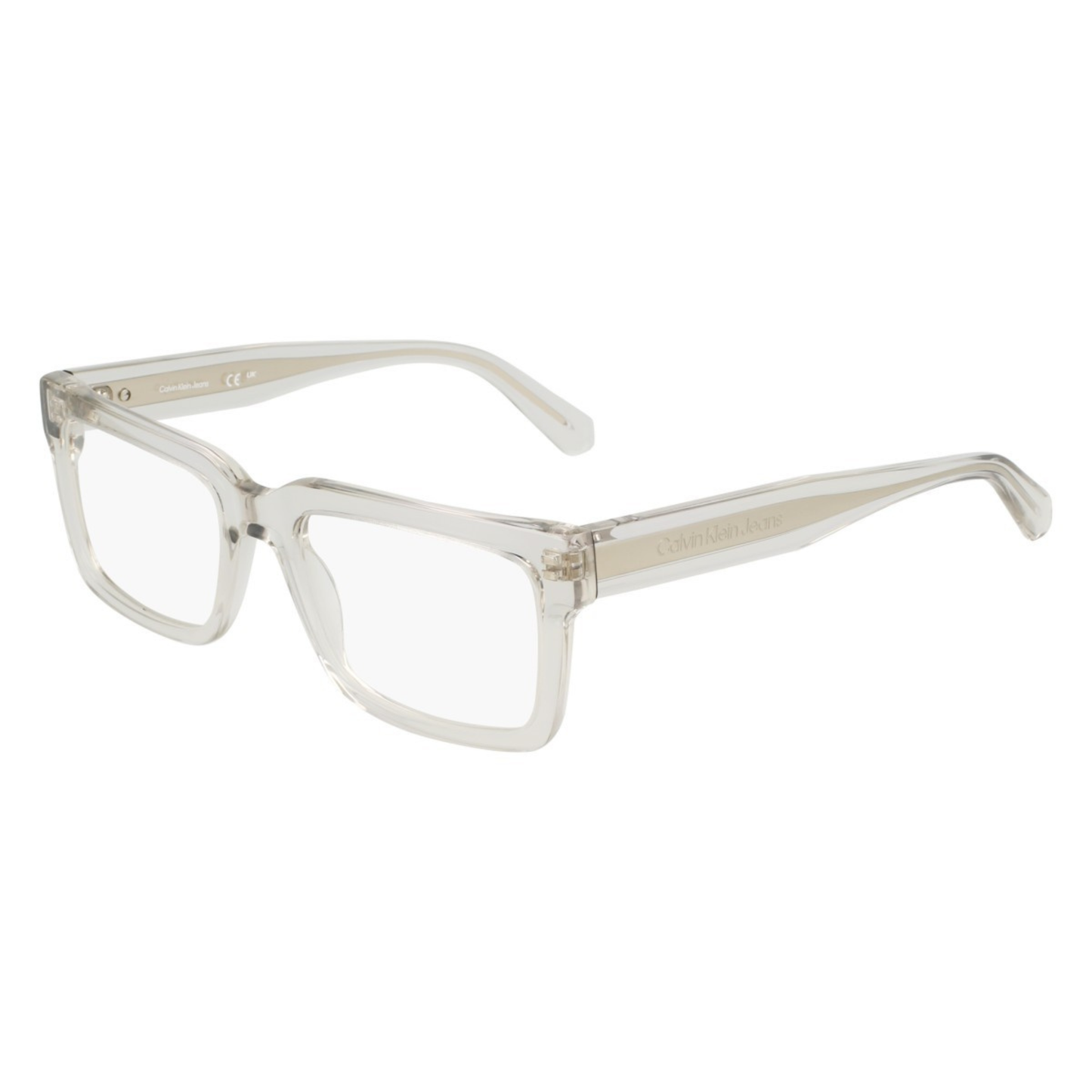 Calvin Klein CKJ24616 unisex rectangle optical frame with lightweight full-rim design and premium craftsmanship. Angle View 