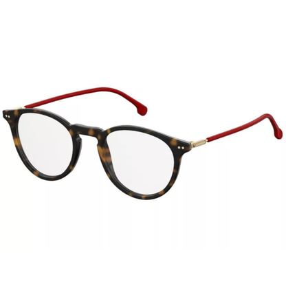 Carrera CA145V unisex round acetate metal optical frame with lightweight designer styling