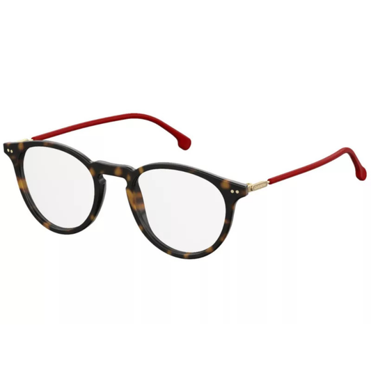 Carrera CA145V unisex round acetate metal optical frame with lightweight designer styling