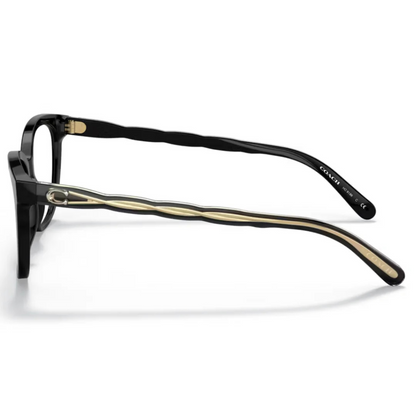 Coach HC6186 Cat Eye Acetate Eyeglasses Side View