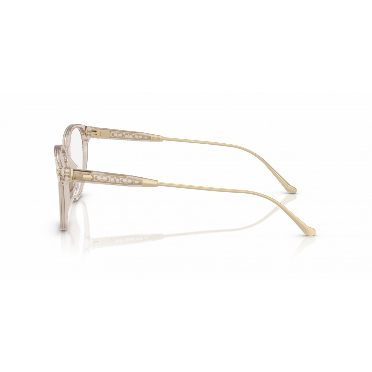 Coach HC6265U Round Acetate Eyeglasses side View