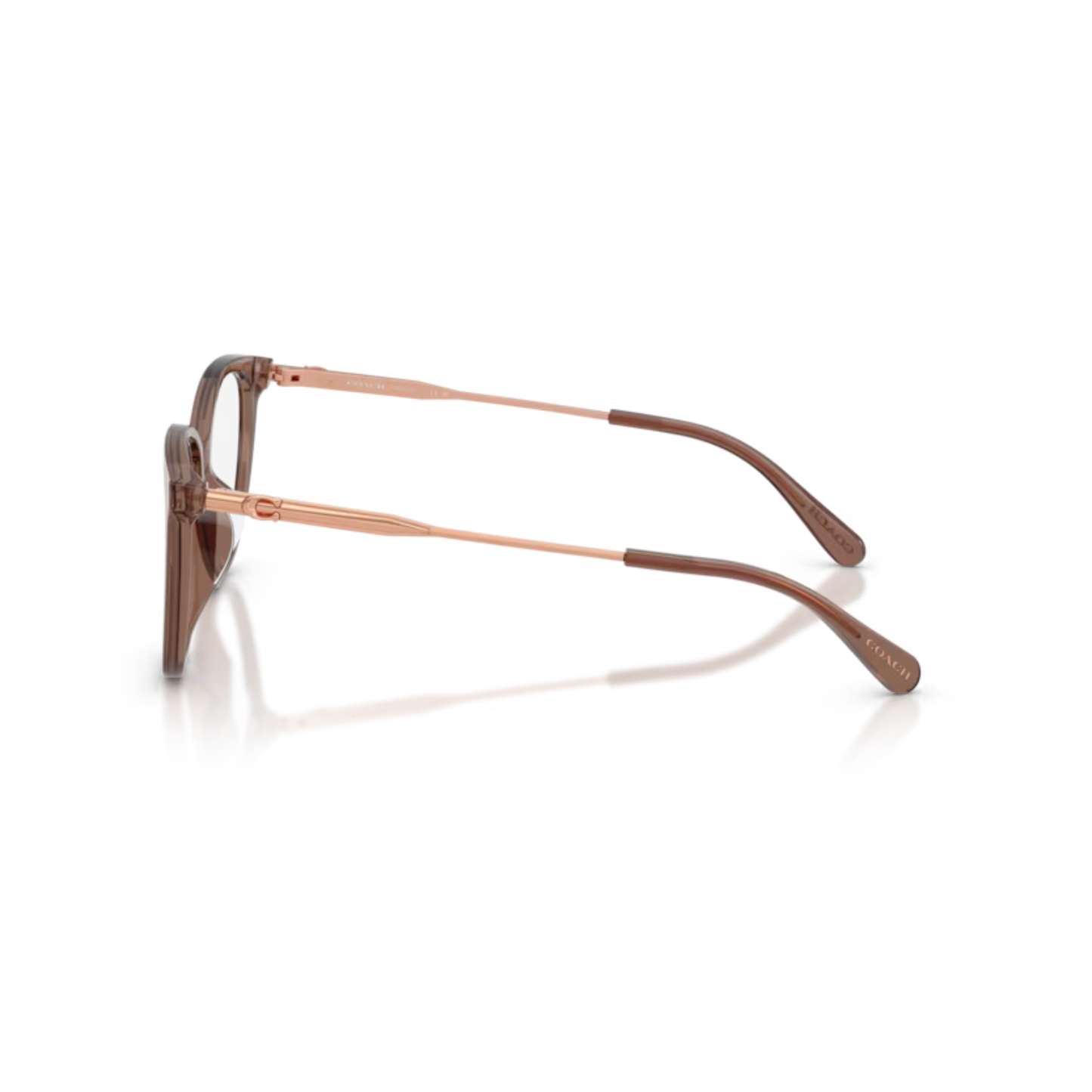 Coach HC6297D cat eye optical frame side view 