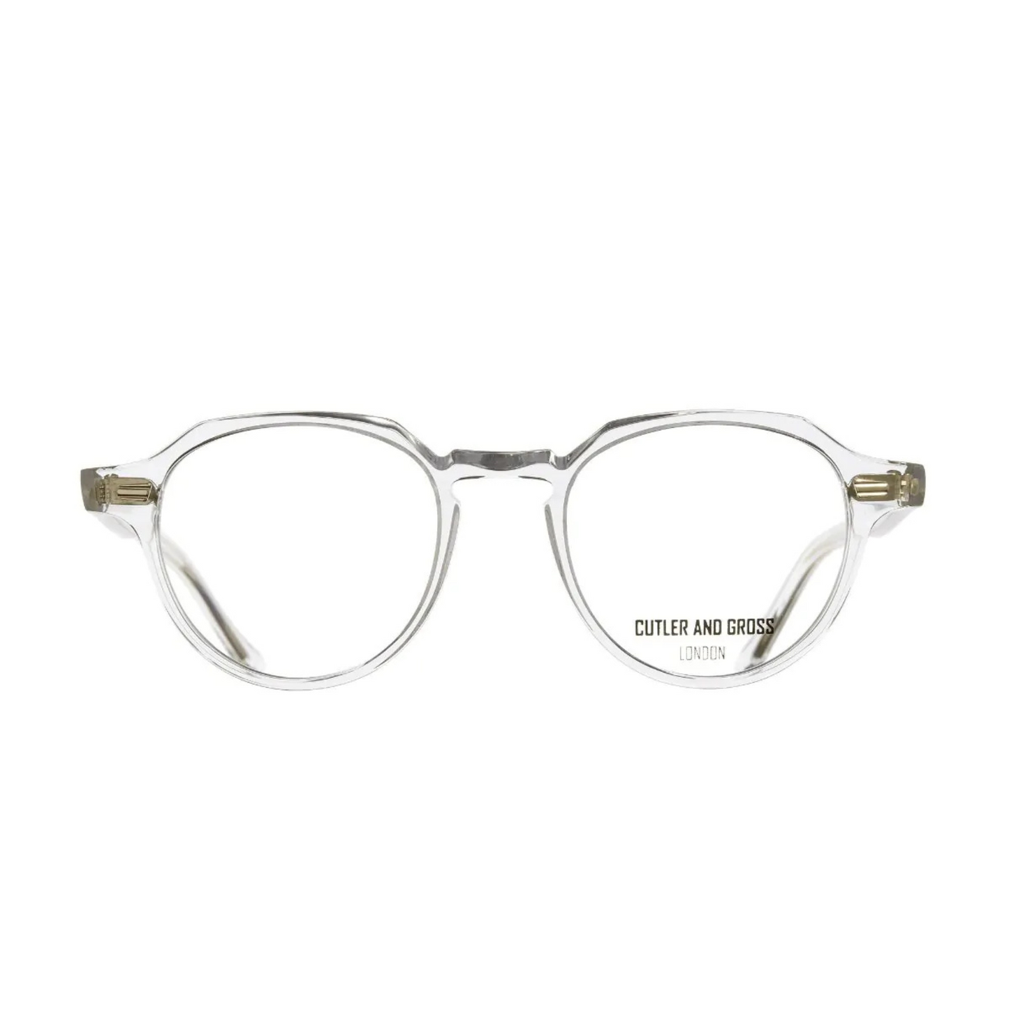 Cutler and Gross CGOP1313 Crystal Optical Frame Front View