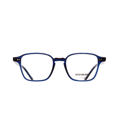 Cutler and Gross CGOP1360 Navy Blue Optical Frame Front View
