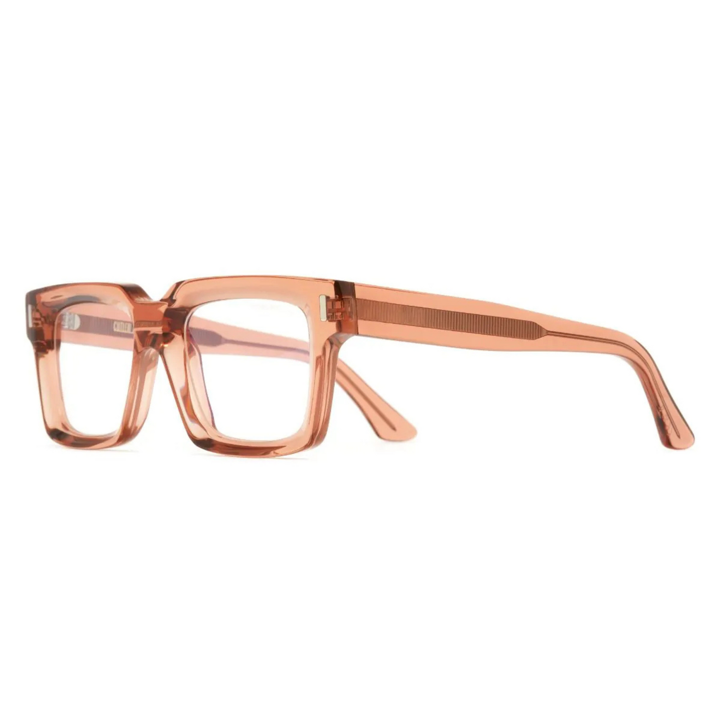 Cutler and Gross CGOP1386 Havana Optical Frame side  View