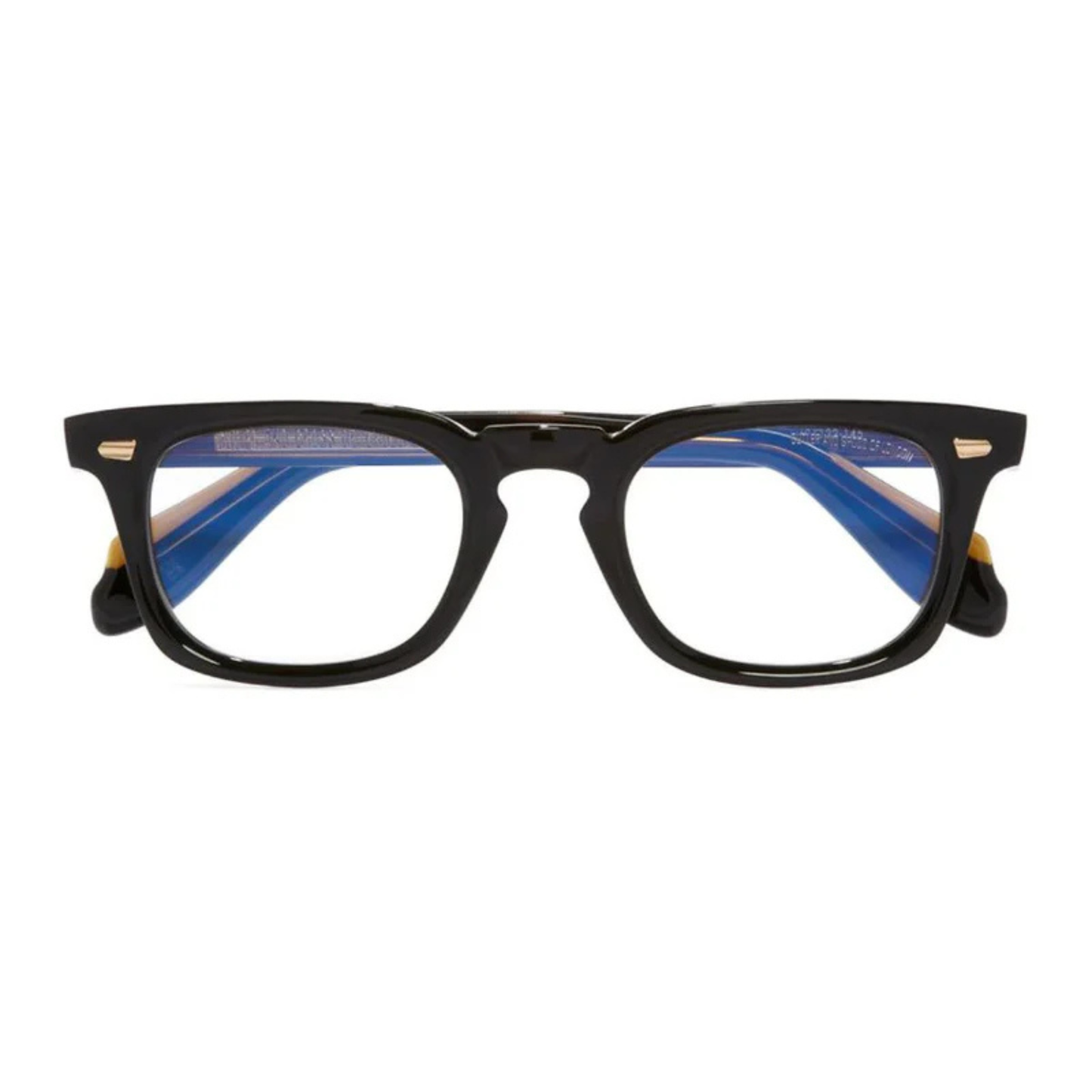 Cutler and Gross CGOP1406 unisex square acetate optical frame with premium full-rim British design.