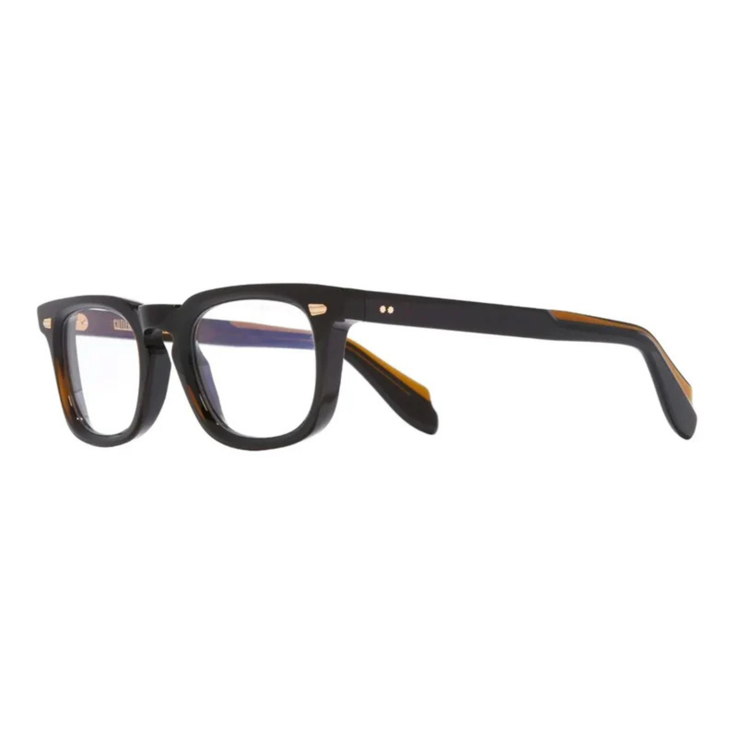 Cutler and Gross CGOP1406 unisex square acetate optical frame with premium full-rim British design.