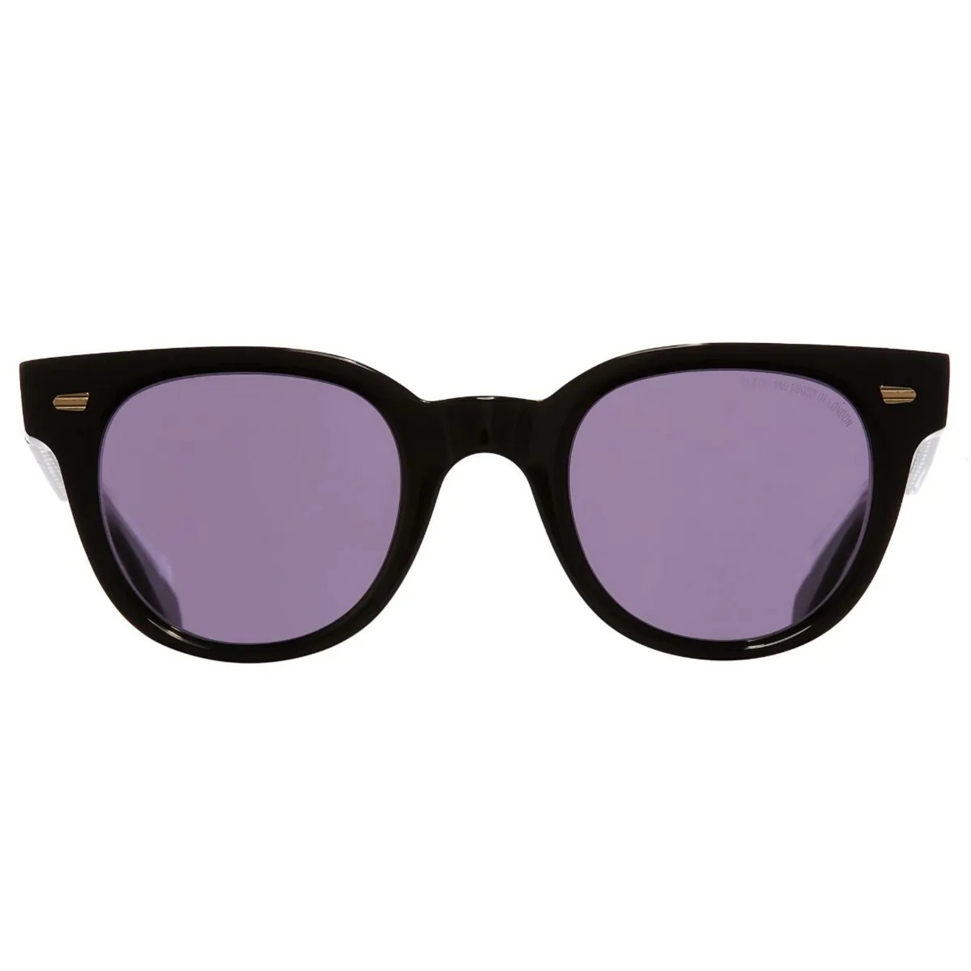 Cutler and Gross CGSN 1392 02 Black Sunglasses Front View
