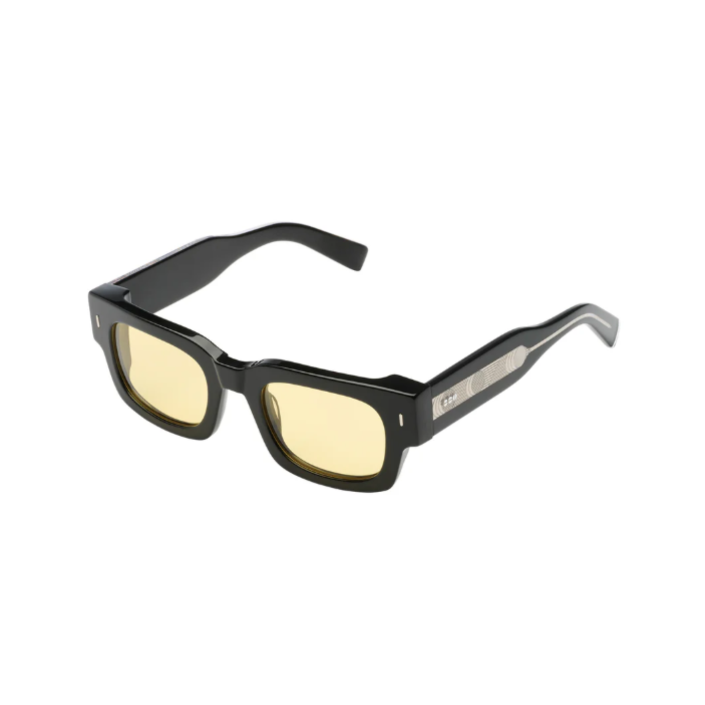 BlackRainSpark
DakotaBlack Dakota square unisex sunglasses with modern premium full rim frame design