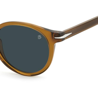 David Beckham DB1036/S unisex round acetate sunglasses with premium designer styling.
