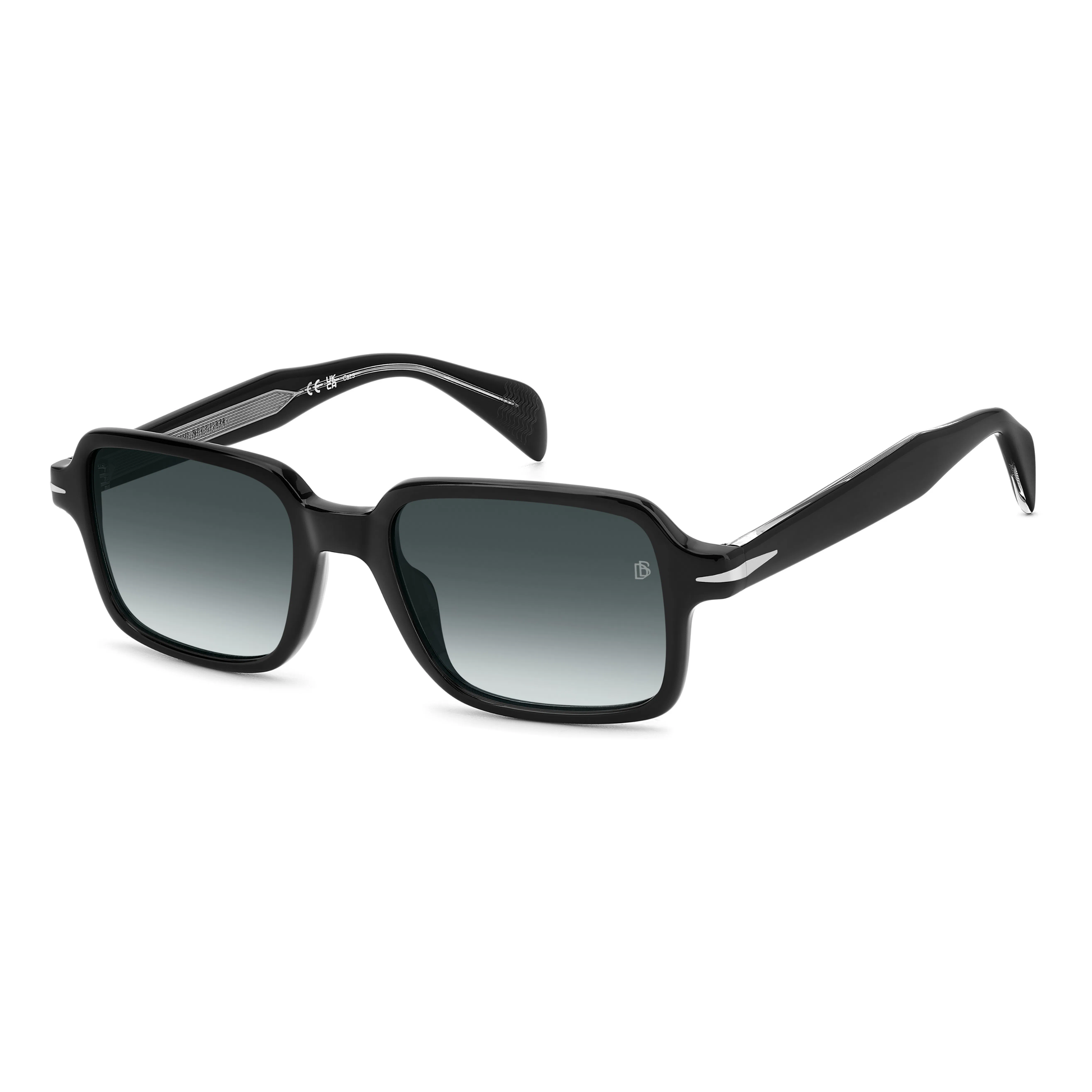 David Beckham DB1179/S men's rectangle acetate sunglasses with premium designer styling and UV-protective lenses.