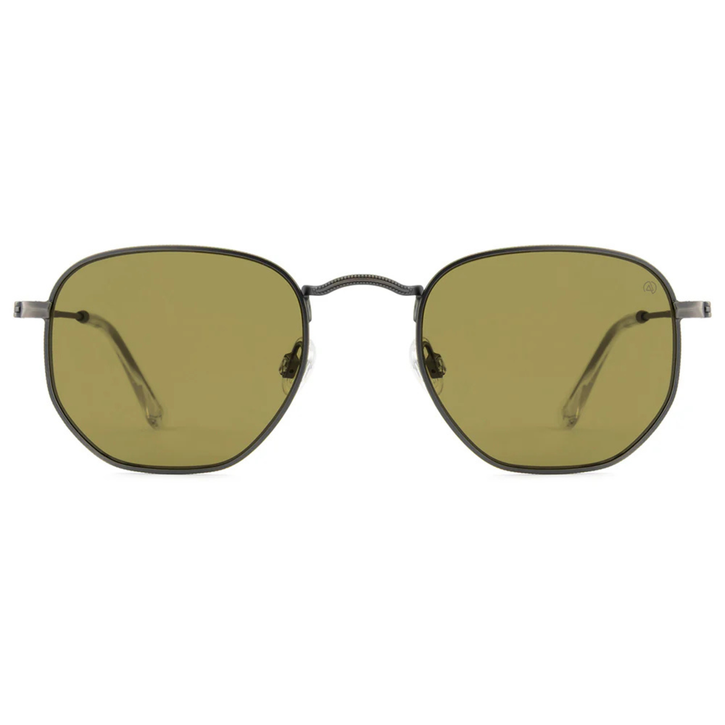 DJ0025/100 C3 Matte GreyDavid Jones DJ0025-100 unisex round metal sunglasses with UV protection