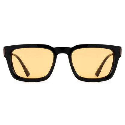 C5Black David Jones DJ0025-44 unisex square sunglasses with lightweight full-rim design
