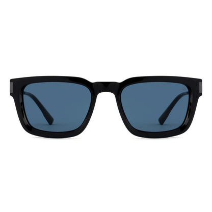 C2Black David Jones DJ0025-44 unisex square sunglasses with premium full rim metal frame