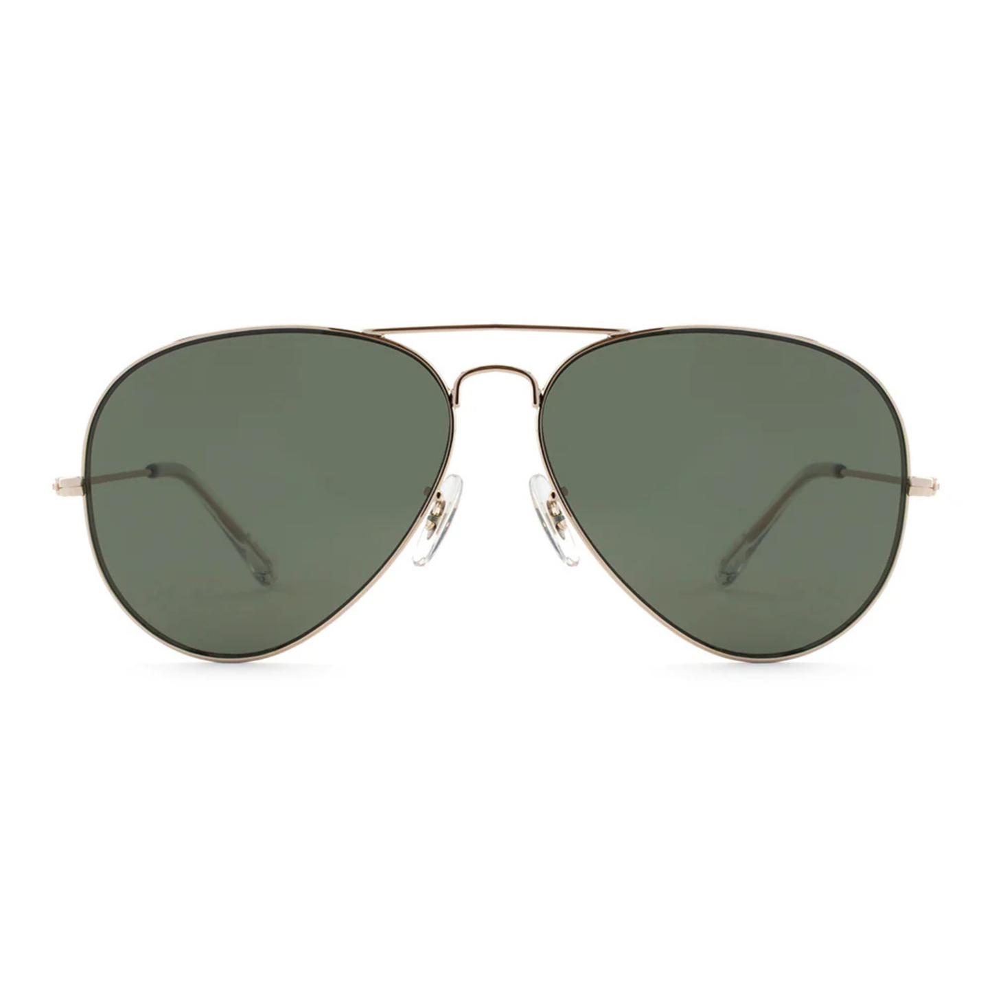 DJ0025/99GoldC3 David Jones DJ0025-99 unisex aviator sunglasses with premium metal full rim frame