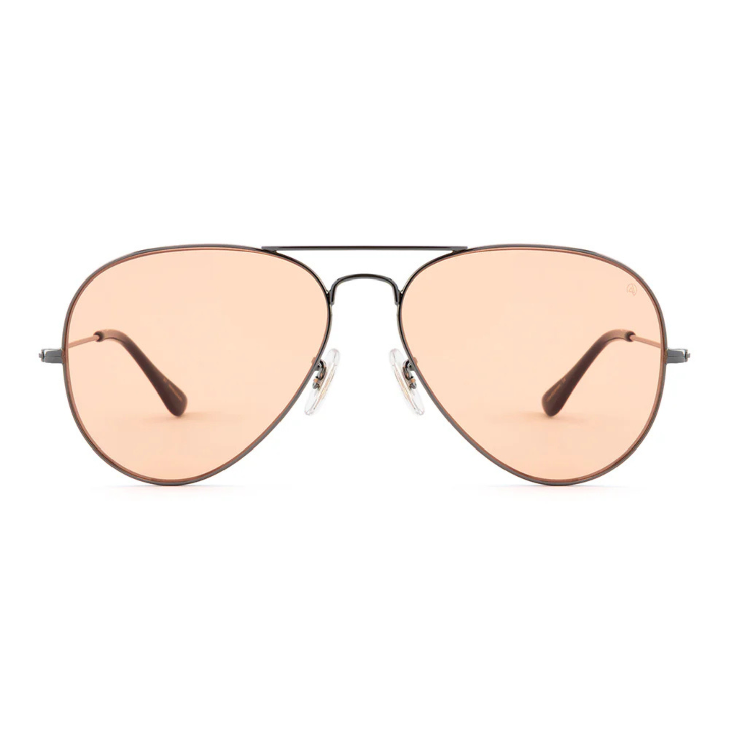 DJ0025/99SilverC6 David Jones DJ0025-99 unisex aviator sunglasses with premium metal full rim frame