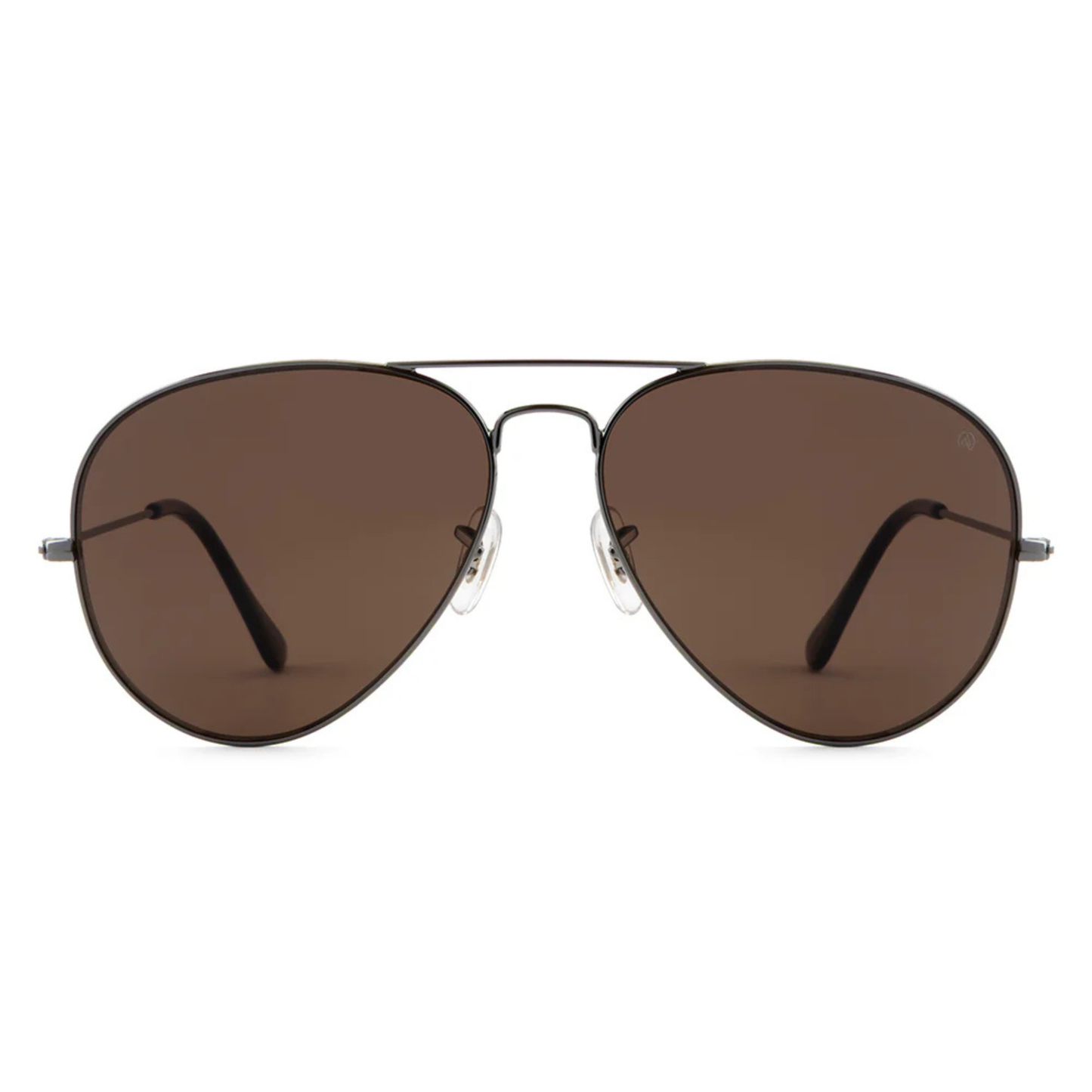 DJ0025/99SilverC1 David Jones DJ0025-99 unisex aviator sunglasses with premium metal full rim frame