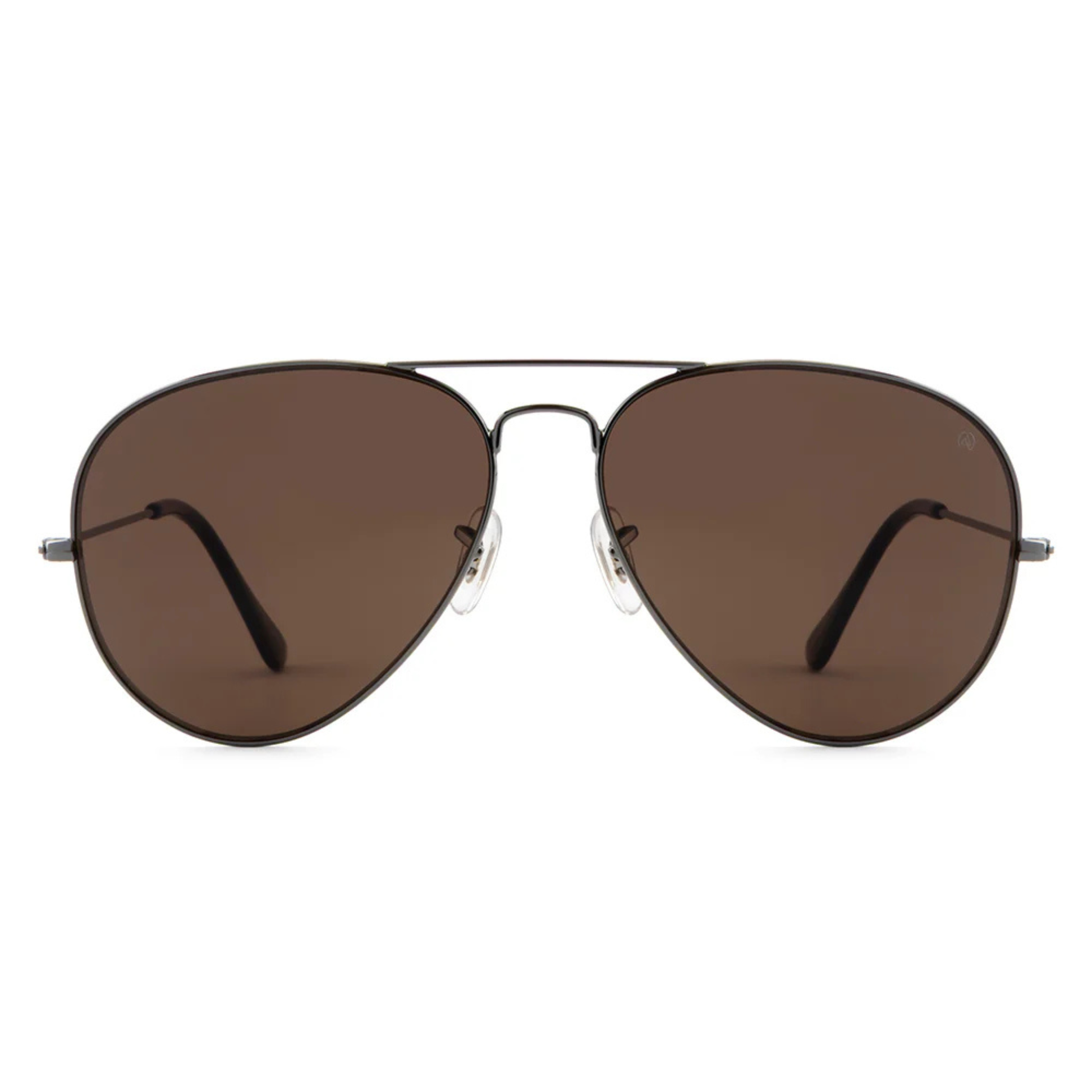 DJ0025/99SilverC1 David Jones DJ0025-99 unisex aviator sunglasses with premium metal full rim frame