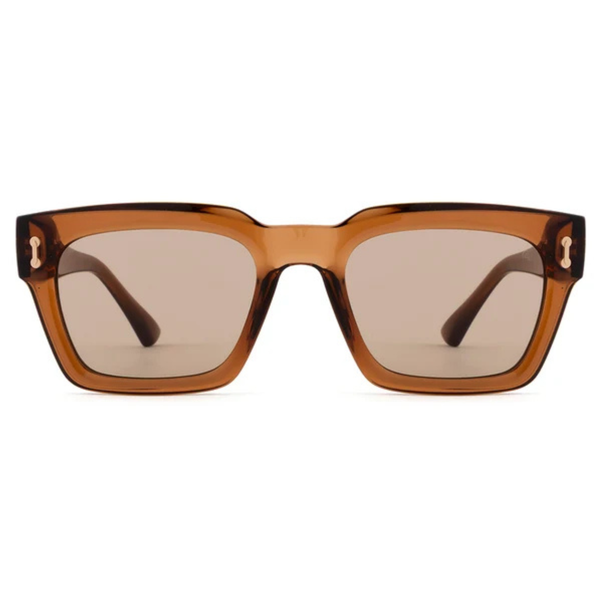 David Jones DJ0025 Men's square sunglasses with premium acetate full-rim frame and UV-protective lenses. Front View