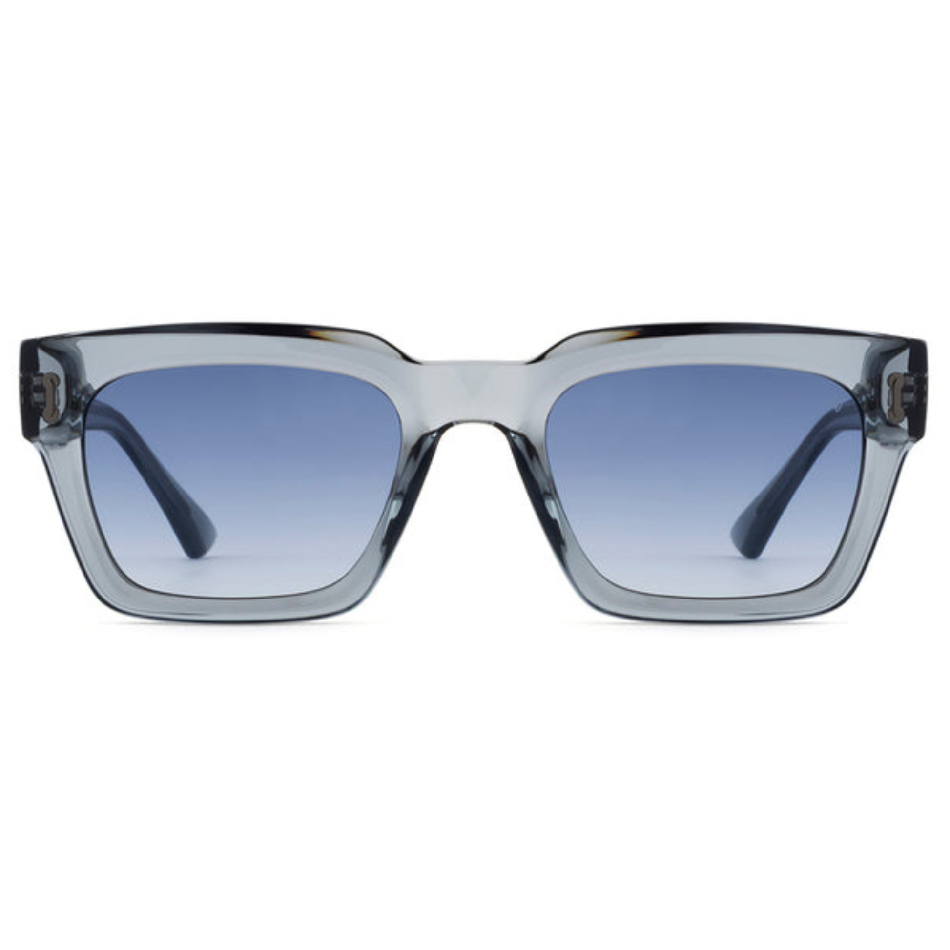 David Jones DJ0025 Men's square sunglasses with premium acetate full-rim frame and UV-protective lenses. Front View