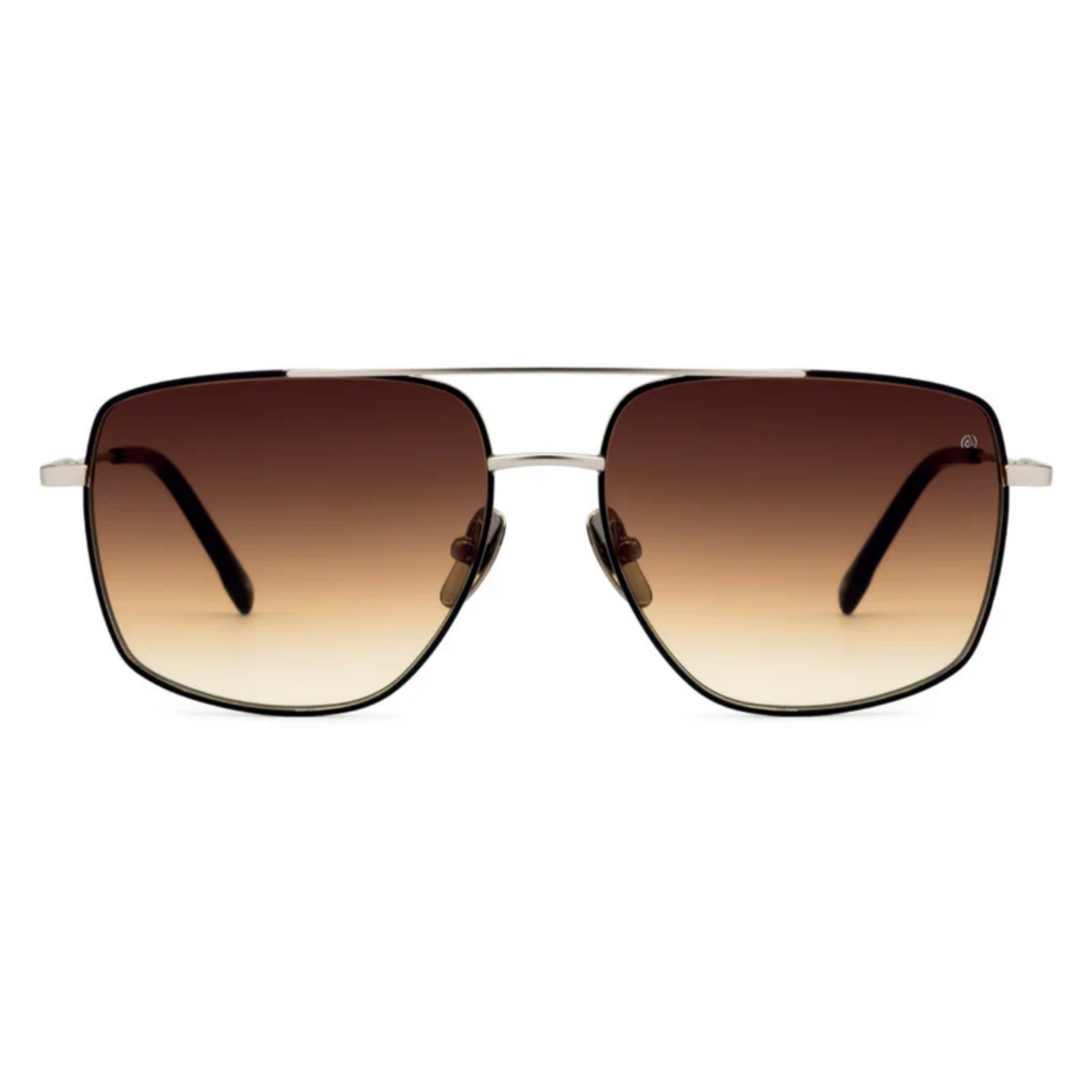 SilverBrownC3 David Jones DJ0450S unisex sunglasses with premium full rim designer frame