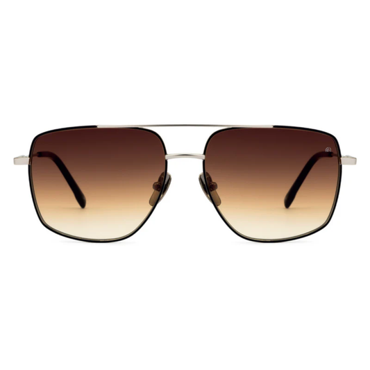 SilverBrownC3 David Jones DJ0450S unisex sunglasses with premium full rim designer frame