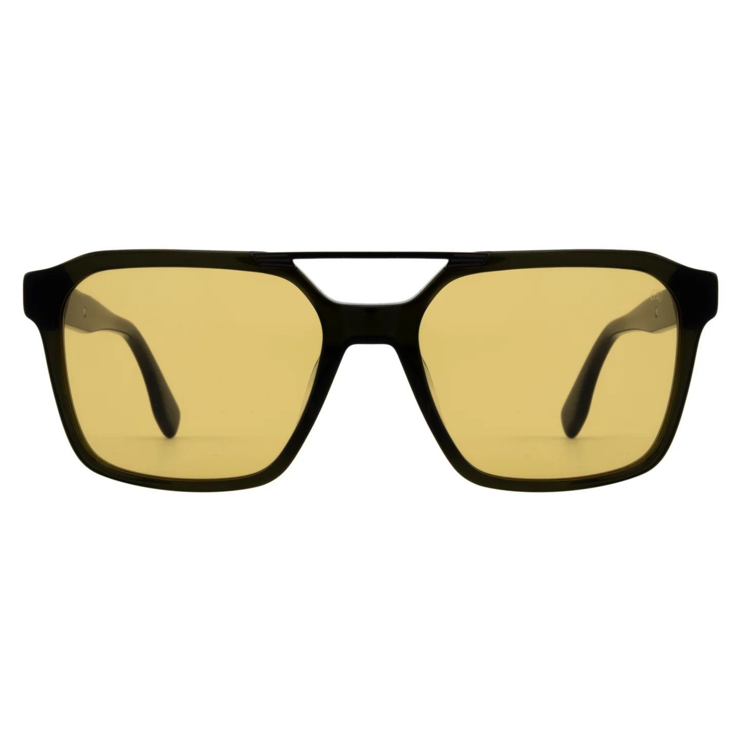 DJ0488BlackC3 David Jones unisex square sunglasses