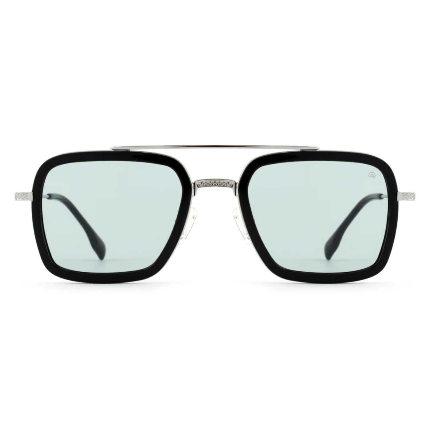 BlackBlueC2 David Jones DJ0501 sunglasses with premium square metal full rim frame