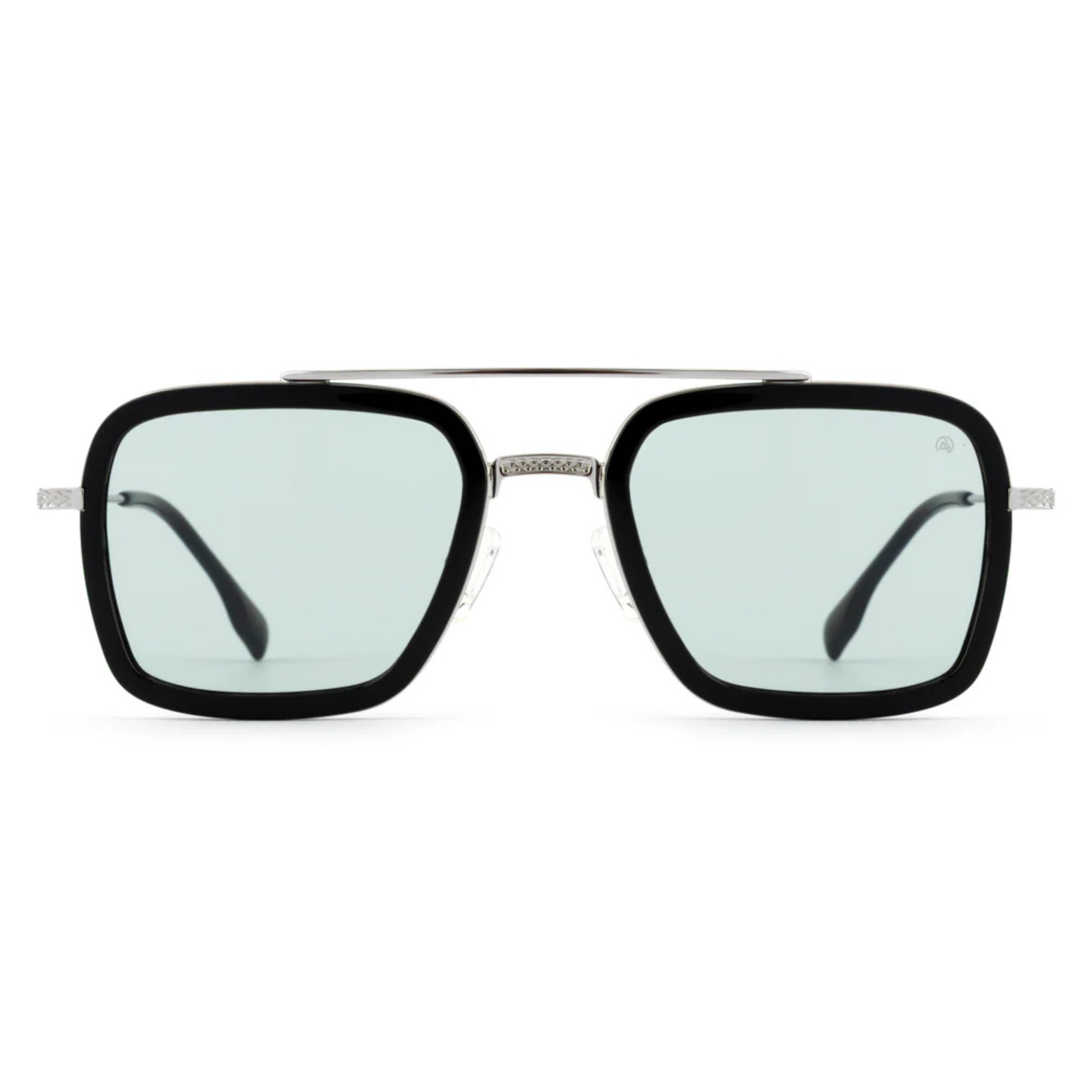 BlackBlueC2 David Jones DJ0501 sunglasses with premium square metal full rim frame