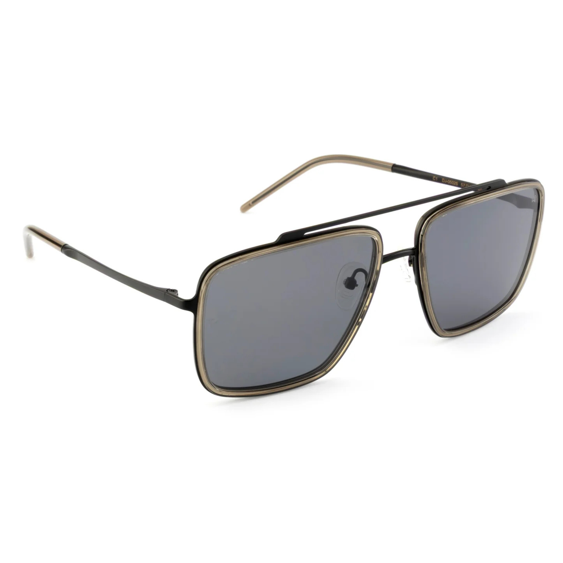 GunmetalGreyC1 David Jones DJ0502S unisex sunglasses with premium full rim designer frame