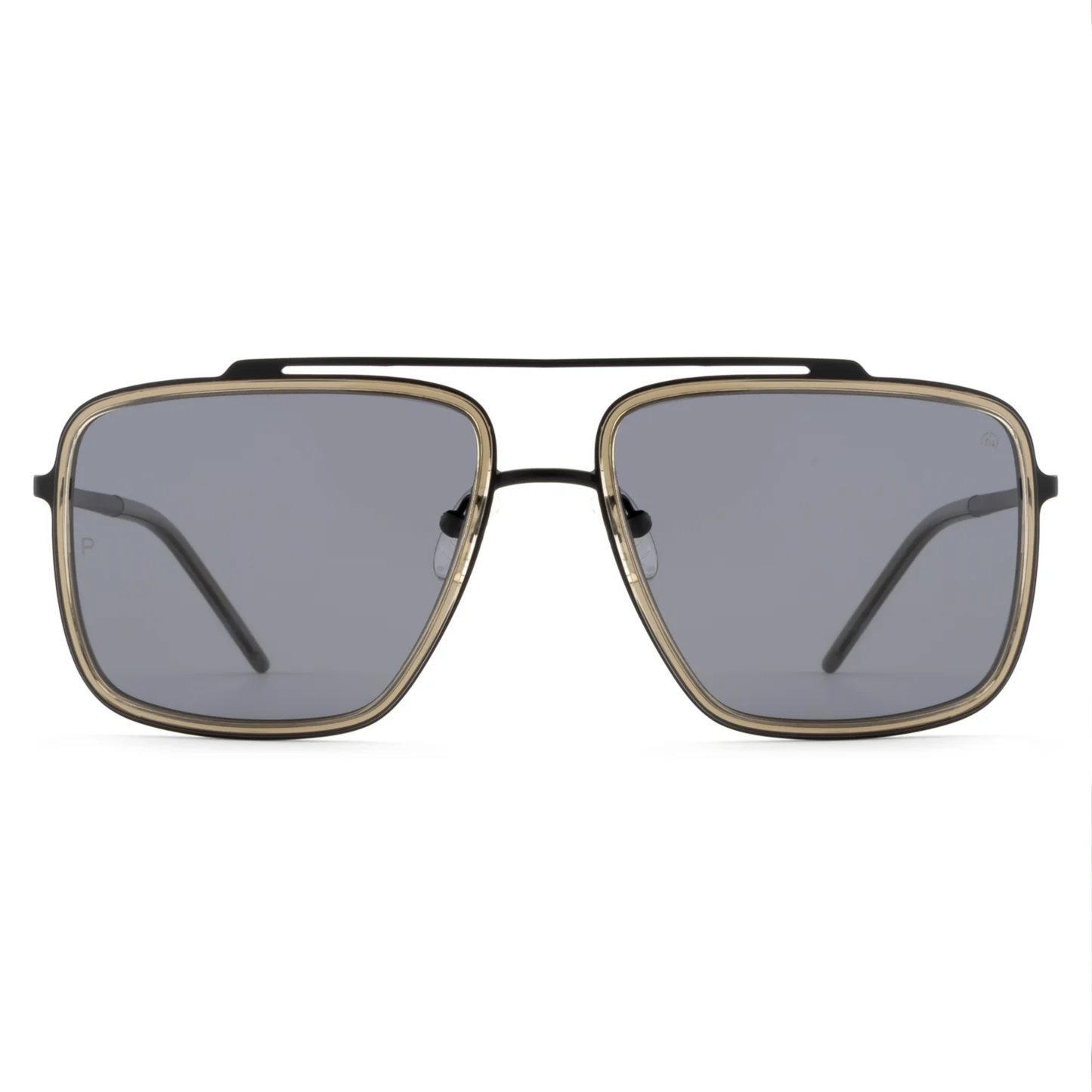 GunmetalGreyC1 David Jones DJ0502S unisex sunglasses with premium full rim designer frame