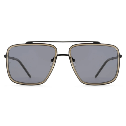 GunmetalGreyC1 David Jones DJ0502S unisex sunglasses with premium full rim designer frame