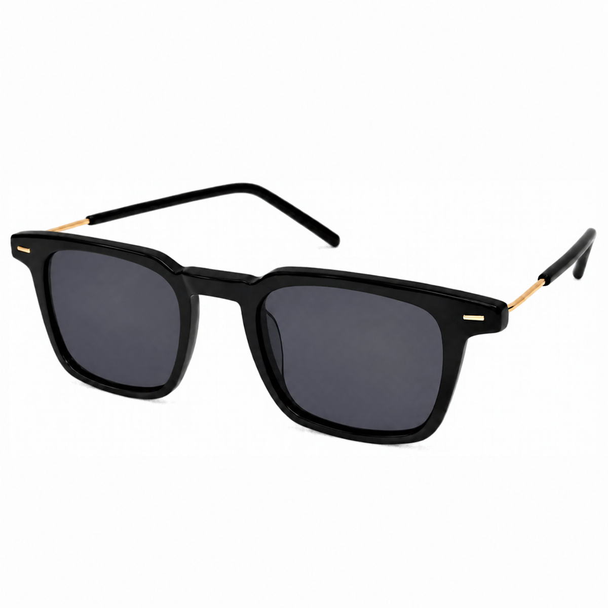 David Jones DJ0630S unisex square sunglasses with full-rim acetate frame front view