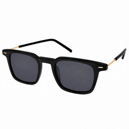 David Jones DJ0630S unisex square sunglasses with full-rim acetate frame front view