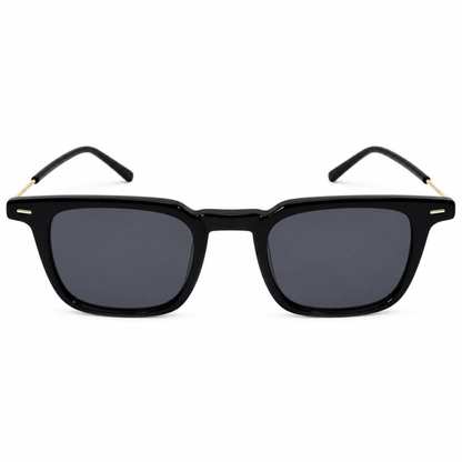 David Jones DJ0630S unisex square sunglasses showing lightweight performance-plastic temples