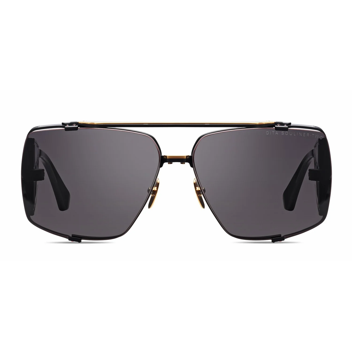DITA DTS136 Souliner-Two unisex titanium acetate square sunglasses front view