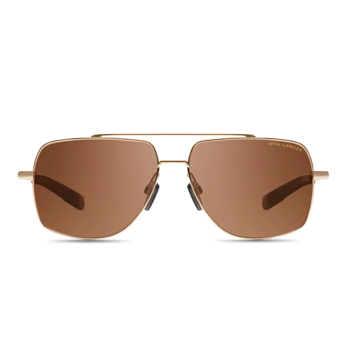 DITA Lancier LSA-107 unisex titanium navigator full-rim sunglass front view