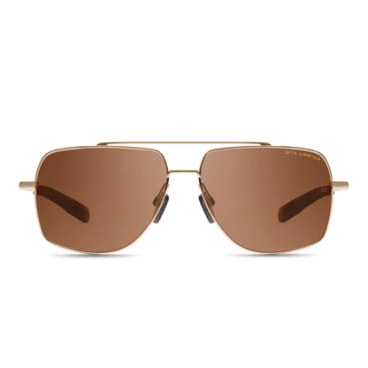 DITA Lancier LSA-107 unisex titanium navigator full-rim sunglass front view