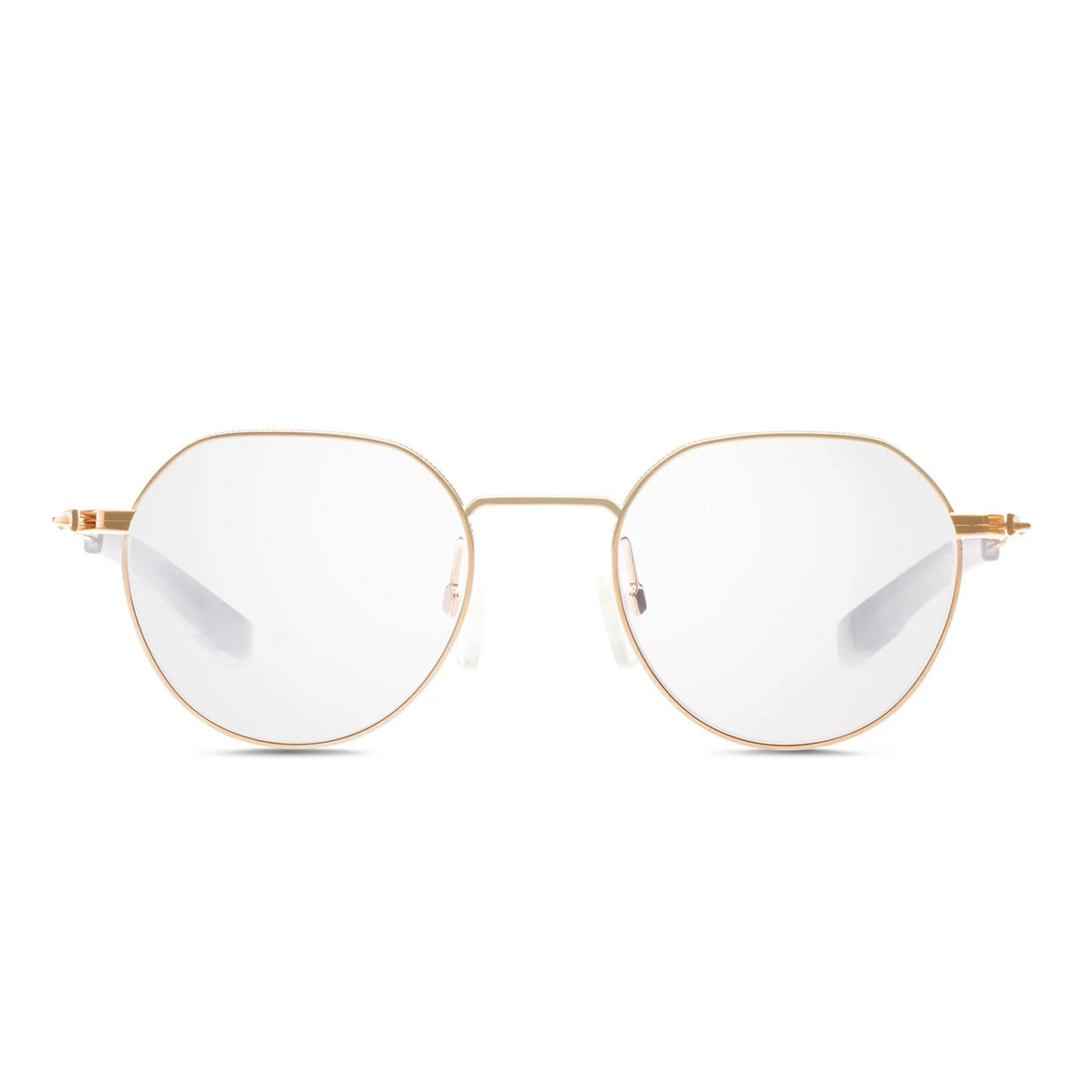 DITA LSA-108 womens titanium round full-rim optical frame front view