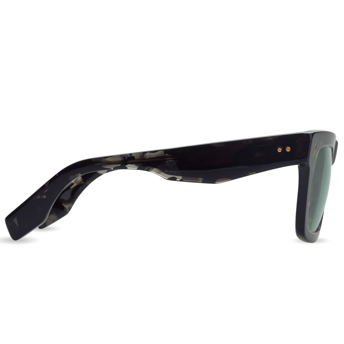 Dita Mastix DTS712 unisex acetate square sunglasses side temple profile