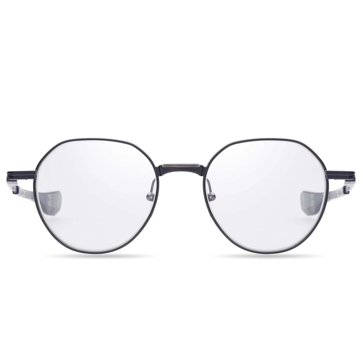 Dita DTS150 men's titanium round full rim optical frame front view