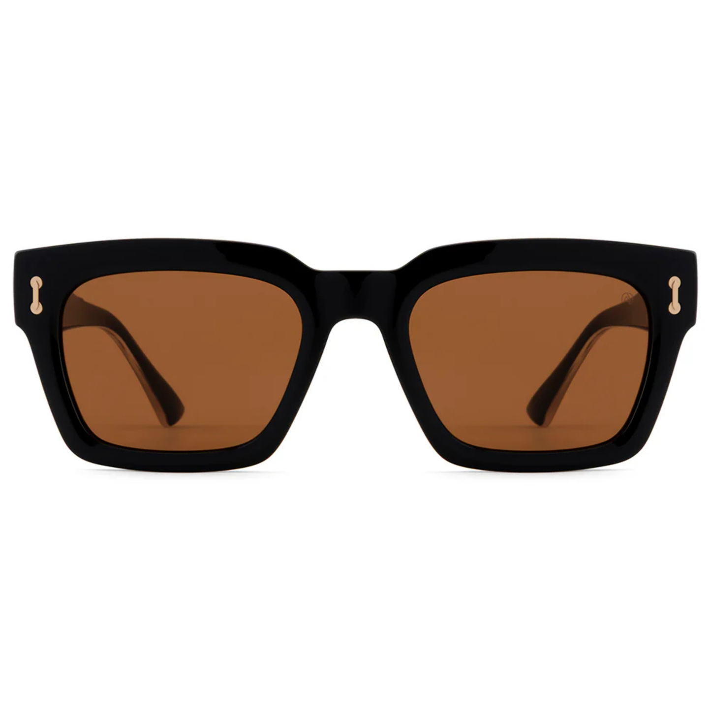BlackBrownC1 DJ0025 unisex sunglasses with premium luxury full rim frame