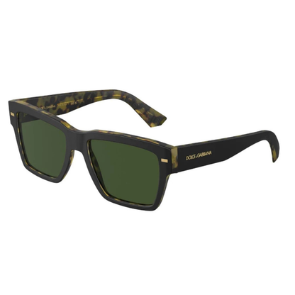 Dolce Gabbana DG 4431 unisex acetate square sunglasses hinge detail