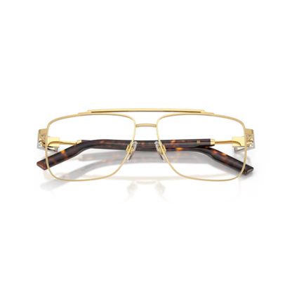Dolce & Gabbana DG1368 unisex navigator metal optical frame with luxury Italian designer styling