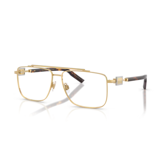 Dolce & Gabbana DG1368 unisex navigator metal optical frame with luxury Italian designer styling
